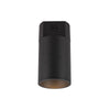 Lorna 8-in (4-in Dia.) 36 Degree Optic Black LED Concrete Ceiling Mount