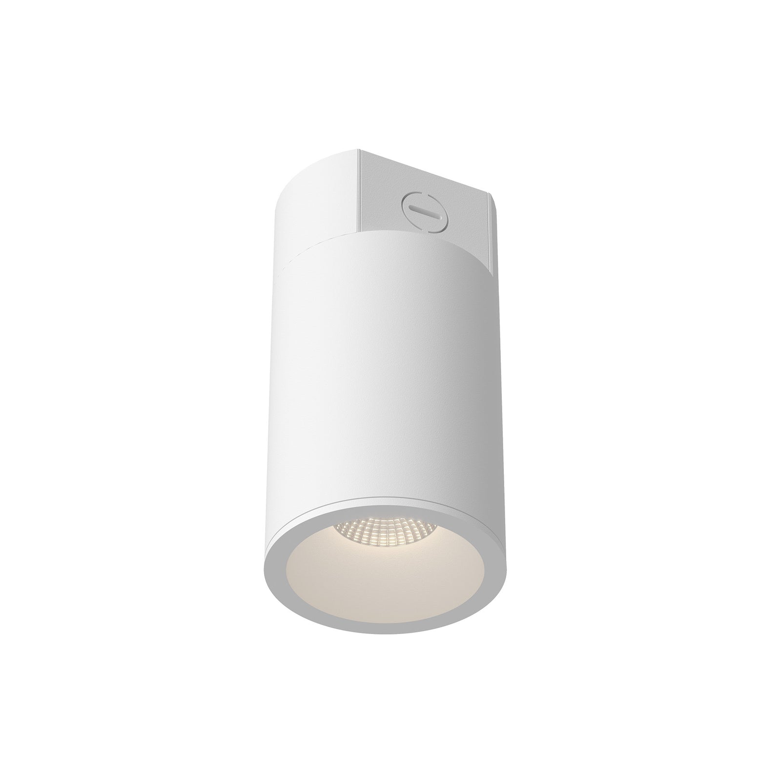Lorna 8-in (4-in Dia.) 36 Degree Optic White LED Concrete Ceiling Mount
