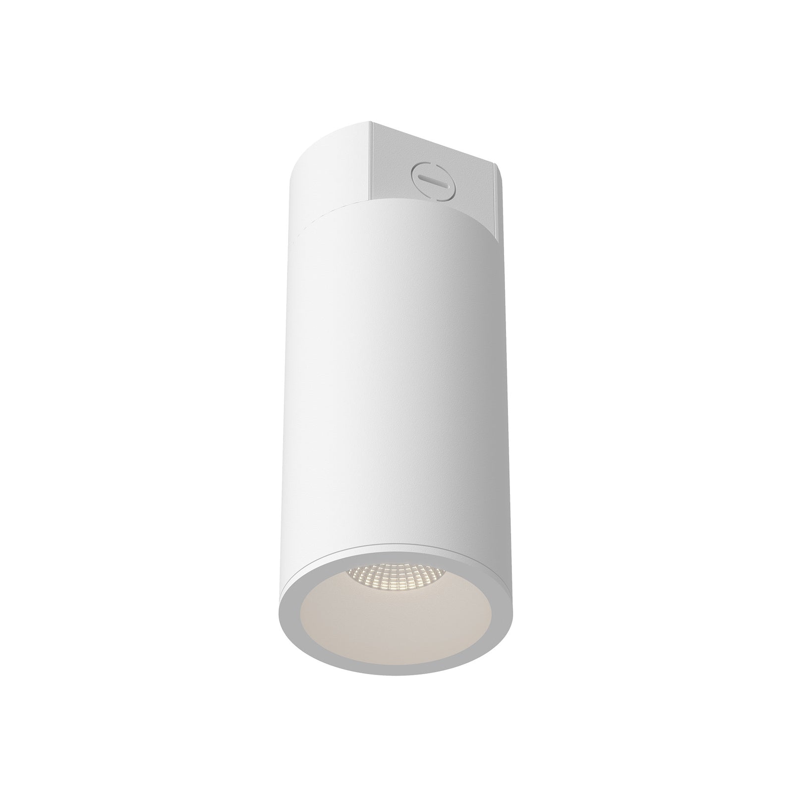 Lorna 10-in (4-in Dia.) 36 Degree Optic White LED Concrete Ceiling Mount