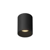Lorna 6-in (4-in Dia.) 36 Degree Optic Black LED Flush Mount