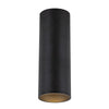 Lorna 12-in (4-in Dia.) 36 Degree Optic Black LED Flush Mount