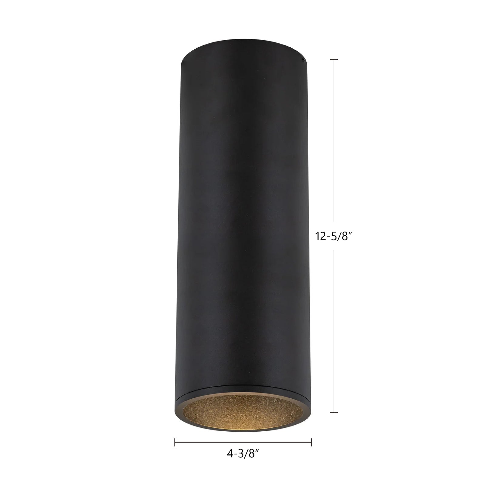 Lorna 12-in (4-in Dia.) 36 Degree Optic White LED Flush Mount