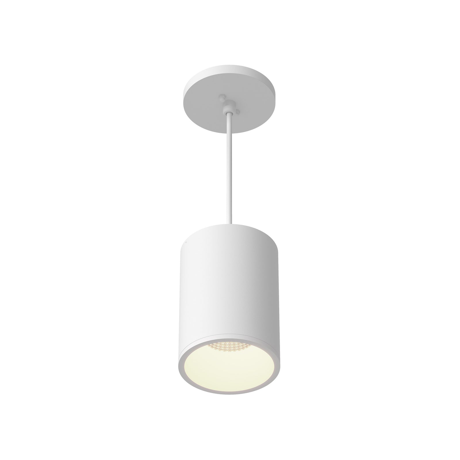 Lorna 6-in (4-in Dia.) 36 Degree Optic White LED Pendant