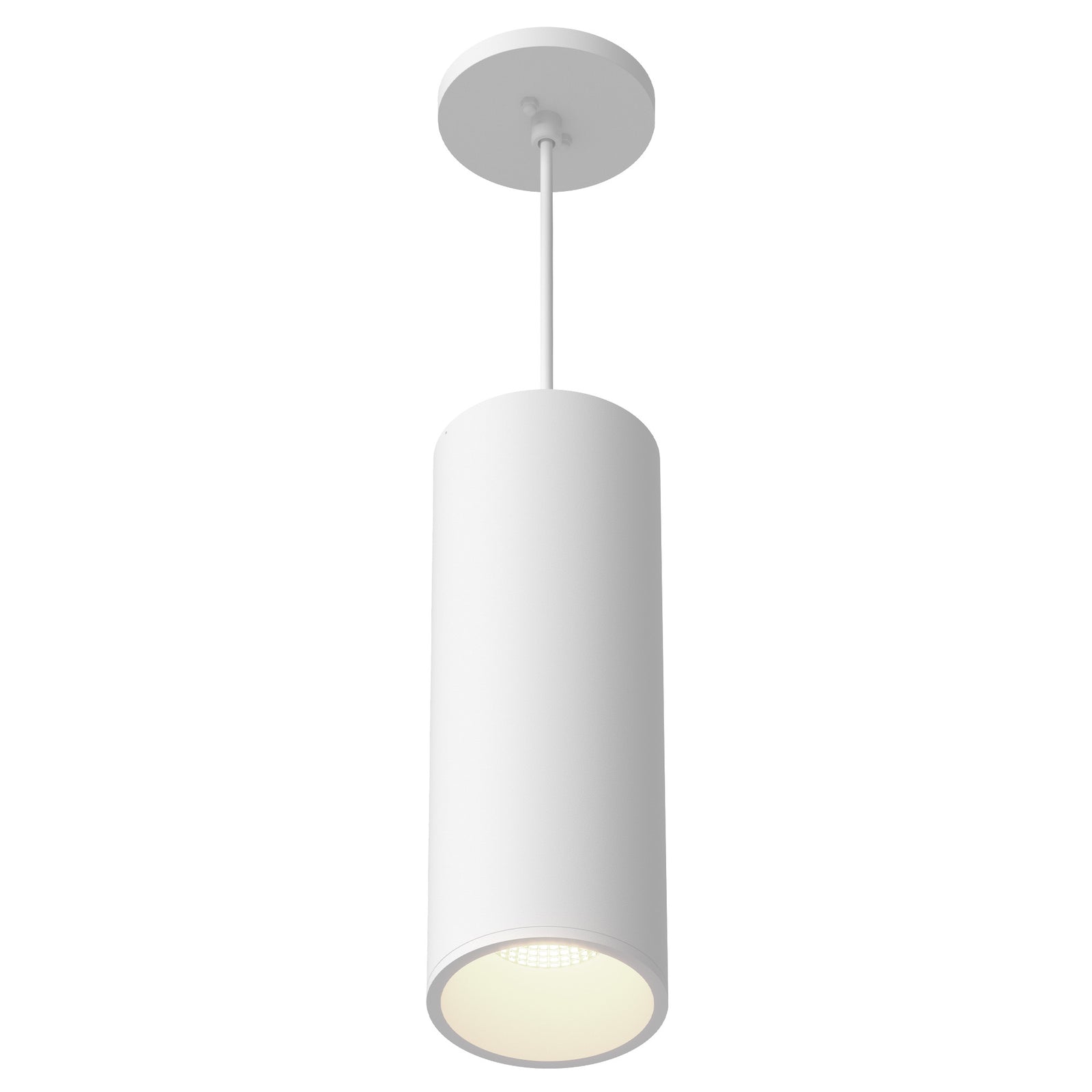 Lorna 13-in (4-in Dia.) 36 Degree Optic White LED Pendant