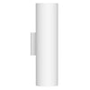 Lorna 16-in (4-in Dia.) 36 Degree Optic White LED Wall Sconce Up/Down Light