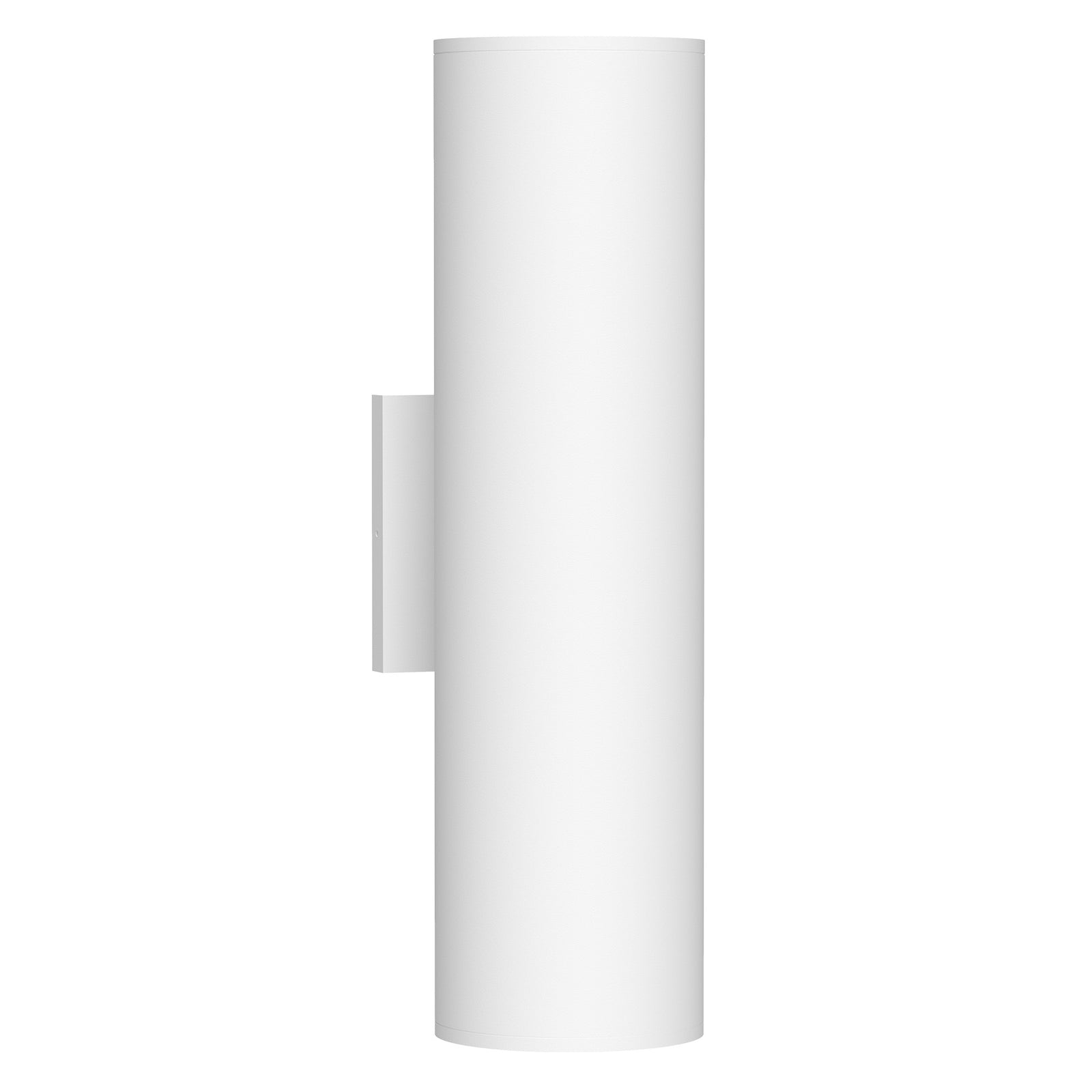 Lorna 16-in (4-in Dia.) 36 Degree Optic White LED Wall Sconce Up/Down Light