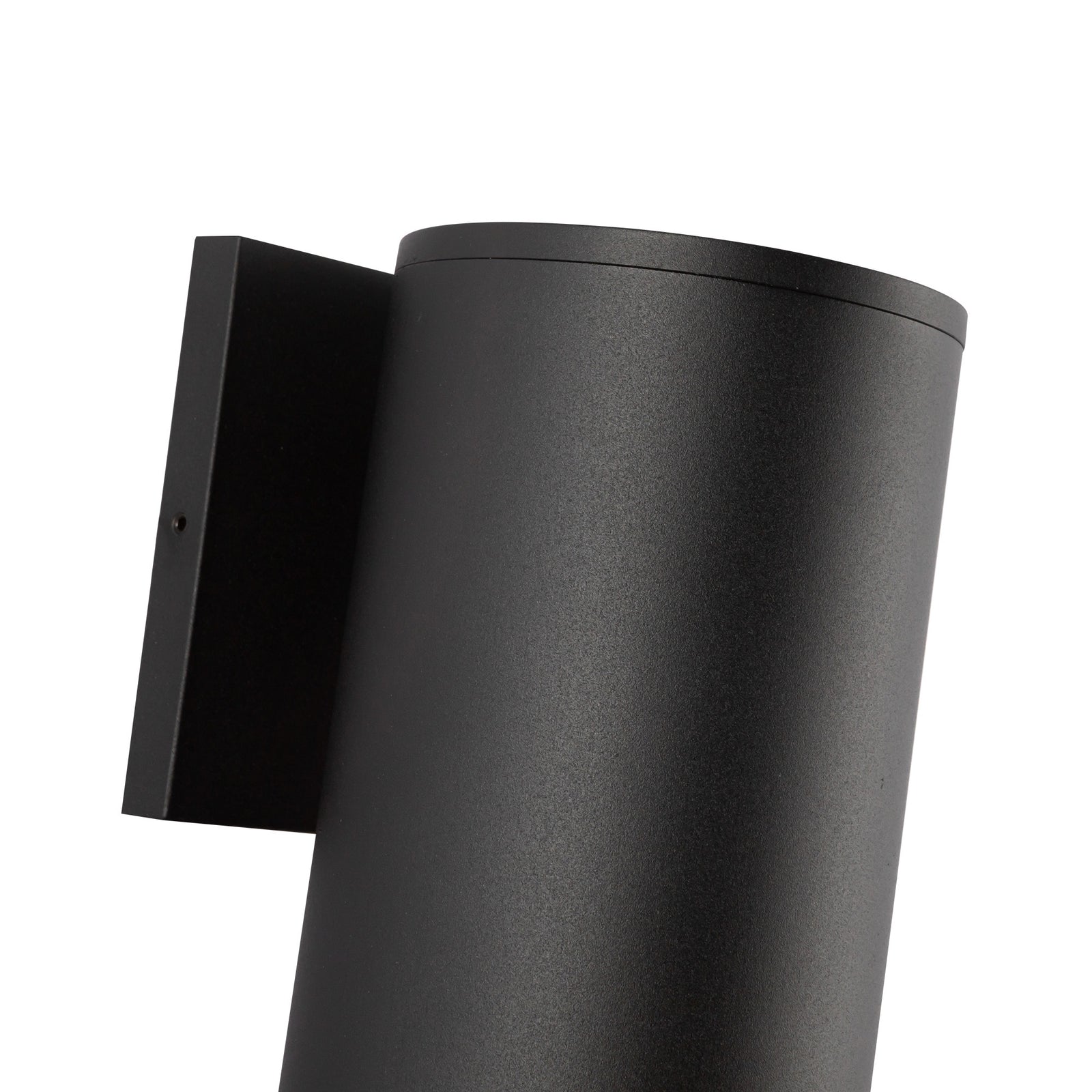 Lorna 9-in (4-in Dia.) 36 Degree Optic Black LED Wall Sconce