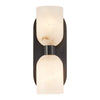 Lucian 11-in Urban Bronze/Alabaster 2 Lights Wall/Vanity