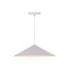 Luiz 15-in White 4000K Trilo Track Pendant