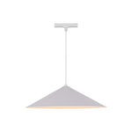 Luiz 15-in White 4000K Trilo Track Pendant
