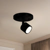 Lyra 6-in Black LED Track Lights