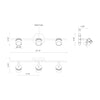 Lyra 22-in Black LED Track Lights