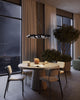 Maestro 26-in Black LED Chandeliers