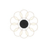 Maestro 33-in Black/Gold LED Chandeliers