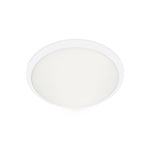 Malta 12-in White LED Flush Mount