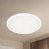 Malta 15-in White LED Flush Mount