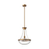 Marcel 10-in Aged Gold 1 Light Pendant