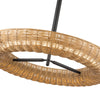 Maris 24-in Matte Black LED Chandelier