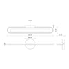 Marlon 24-in Chrome LED Vanity