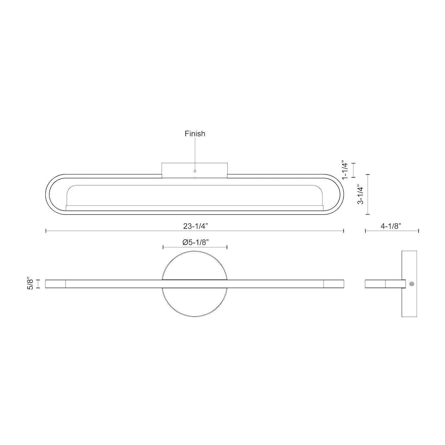 Marlon 24-in Chrome LED Vanity