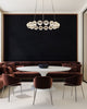 Marni 32-in Polished Nickel LED Chandelier