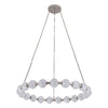 Marni 41-in Polished Nickel LED Chandelier
