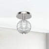 Marni 5-in Polished Nickel LED Flush Mount