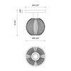 Marni 5-in Polished Nickel LED Flush Mount