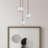 Marni 11-in Natural Brass LED Multi Pendant