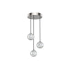 Marni 11-in Polished Nickel LED Multi Pendant