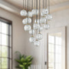 Marni 21-in Natural Brass LED Multi Pendant