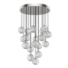 Marni 21-in Polished Nickel LED Multi Pendant