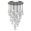 Marni 26-in Polished Nickel LED Multi Pendant