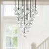 Marni 26-in Polished Nickel LED Multi Pendant