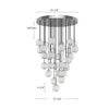 Marni 26-in Polished Nickel LED Multi Pendant