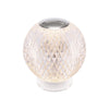 Marni 4-in Polished Nickel LED Table Lamp