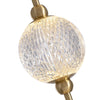 Marni 38-in Natural Brass LED Wall Vanity
