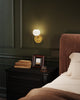 Marni 5-in Natural Brass LED Wall/Vanity