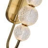 Marni 28-in Natural Brass LED Wall/Vanity