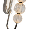 Marni 28-in Polished Nickel LED Wall/Vanity