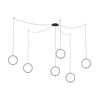 Marquee Black Multi Pendant Canopy System