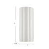 Martine 6-in Antique White 2 Lights Wall/Vanity