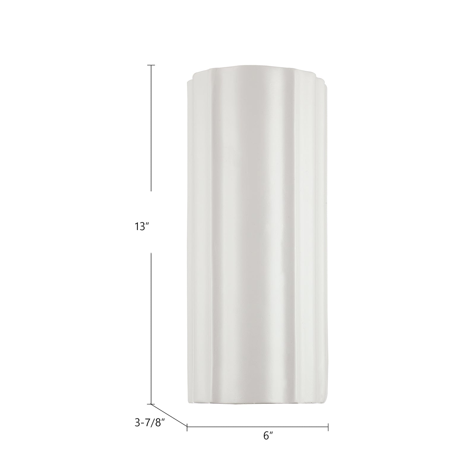Martine 6-in Antique White 2 Lights Wall/Vanity