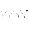Mason 72-in Urban Bronze LED Linear Pendant