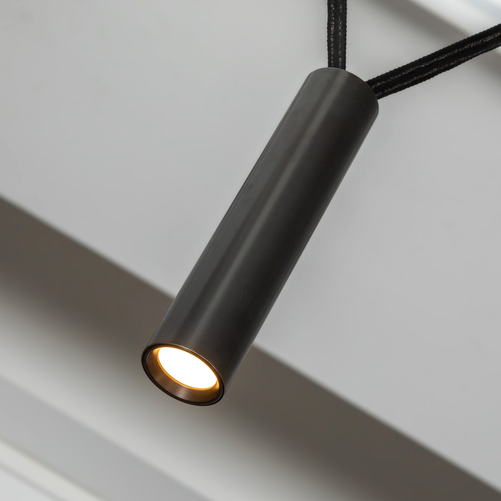 Mason 72-in Urban Bronze LED Linear Pendant
