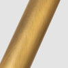 Mason 72-in Vintage Brass LED Linear Pendant