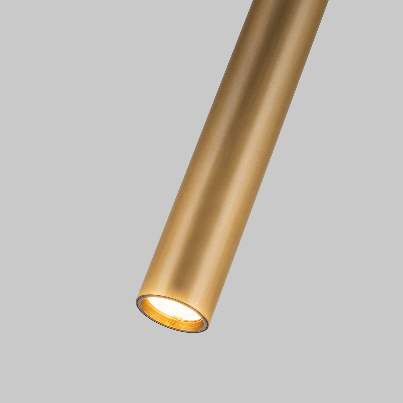 Mason 14-in Vintage Brass LED Pendant