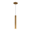 Mason 14-in Vintage Brass LED Pendant