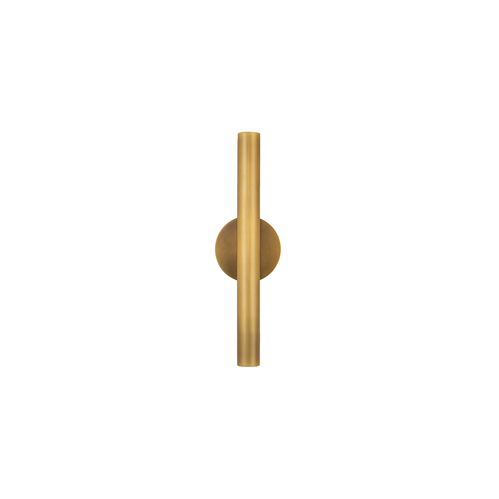 Mason 16-in Vintage Brass LED Wall Sconce