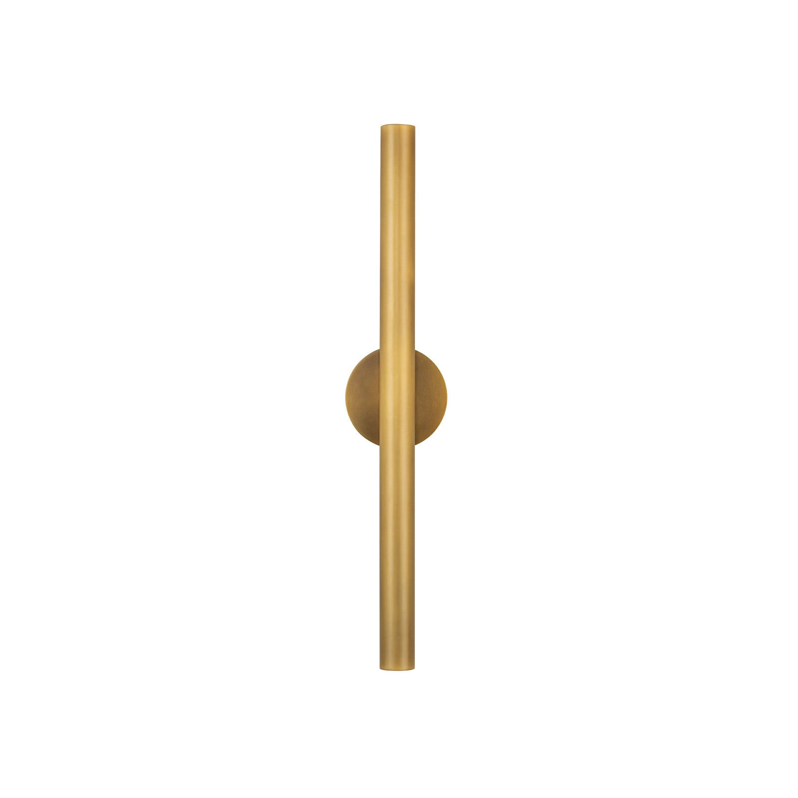 Mason 24-in Vintage Brass LED Wall Sconce